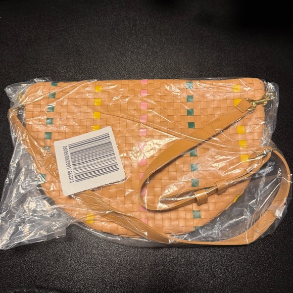 Clare V Grande Fanny Bisque Woven Leather - Picture 5 of 6